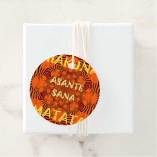 Cadeau Étiquettes Hakuna Matata assorties : Géométrie Zèb