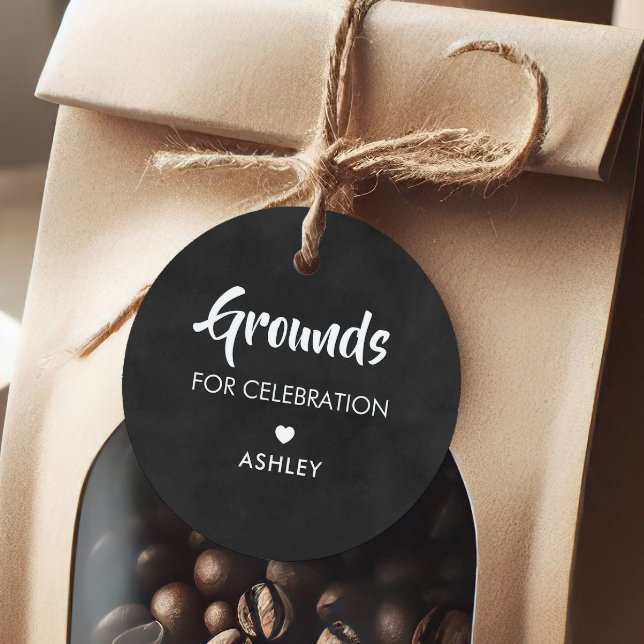 Cadeau Étiquettes pour occasions à célébrer, Café, Tablea (Créateur téléchargé)