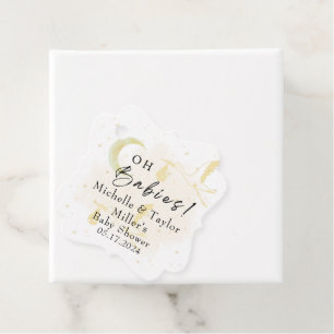 Cadeau Favoriser les étiquettes Oh Babies! Stores jumelle