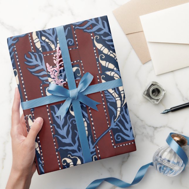 Cadeau Fern motif oriental Samarkande Papier d'enveloppem (Cadeaux)