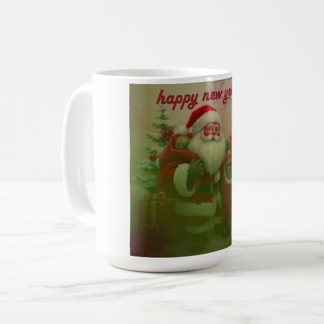 Cadeau Festif de Mug de Noël - Cheer in Every Sip! (Devant gauche)