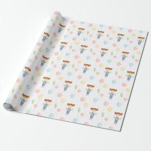 Cadeau Fille d'anniversaire dans les couloirs papier enve