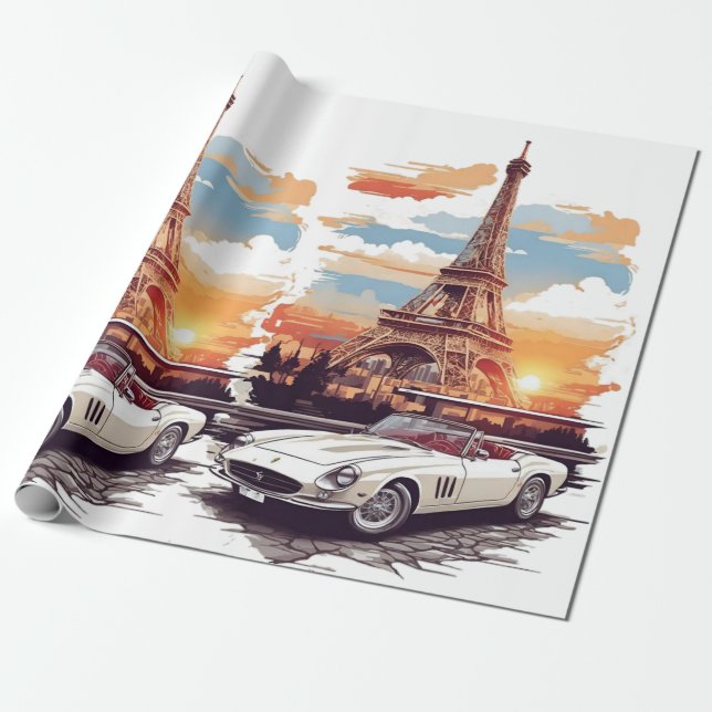 Cadeau Finition papier : papier enveloppant mat Assurez-v (Déroulé)