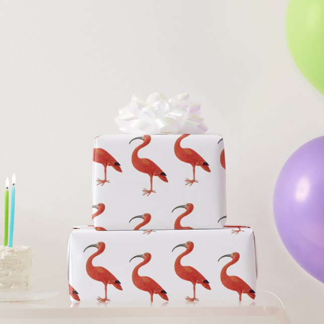 Cadeau Flamant rose - Papier d'enveloppement d'art (Cadeaux de fête)