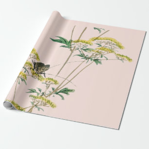 Cadeau FLEURS DE BOUTEILLE JAPONAISES Wrapper Papier