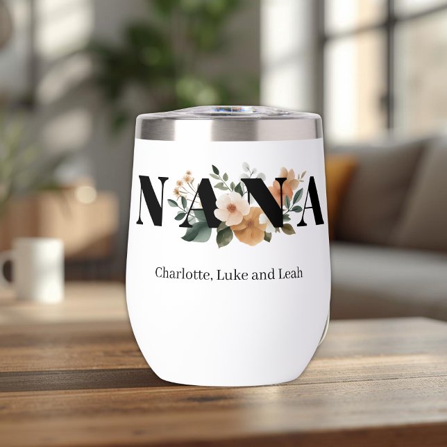 Cadeau Floral Personnalisé Moderne Nana (Créateur téléchargé)