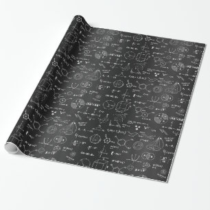 Cadeau Formule scientifique Papier d'enveloppement de tab