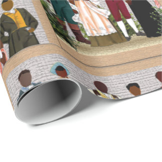 Cadeau Freedom Rings 1712 • Papier d'emballage Afrocentri