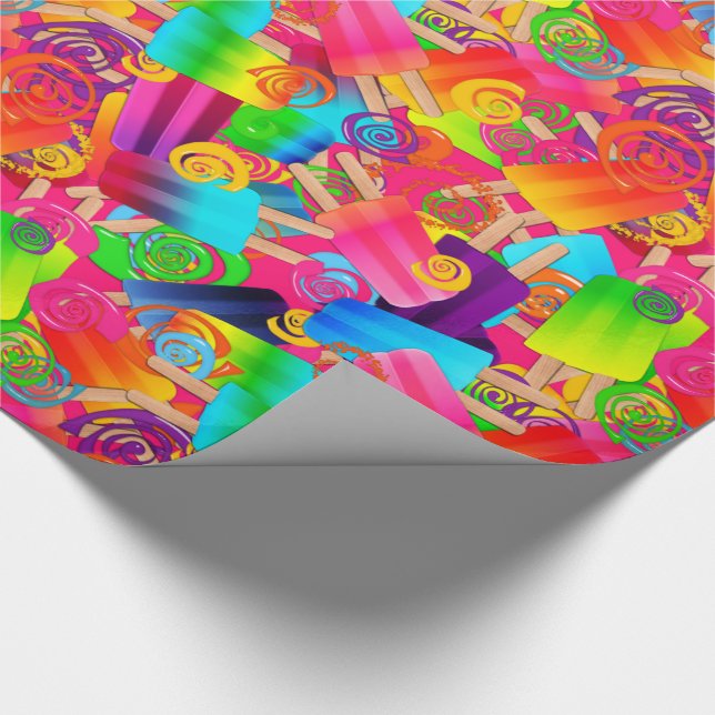 Cadeau Frottes CKC Popsicle, Papier d'enveloppement de ca (Coin)