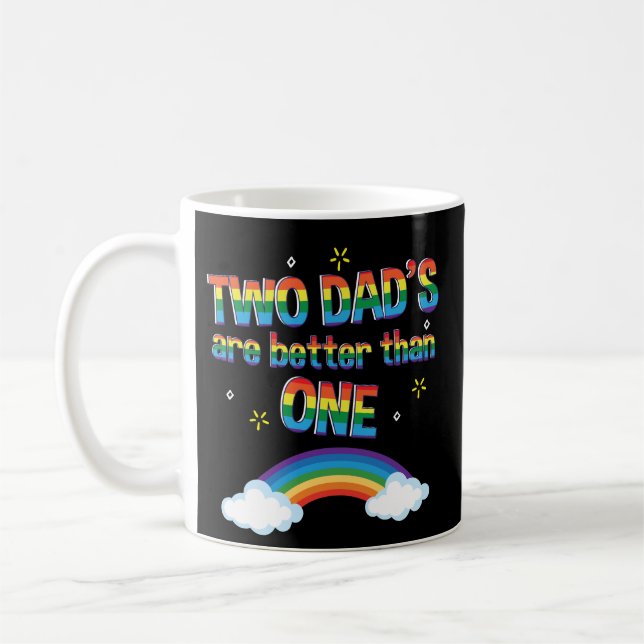 Cadeau gai de fierté de la tasse de café de fête (Gauche)