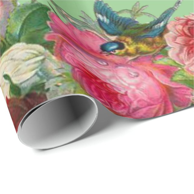 Cadeau Giraffe Papier à enveloppement brillant (Coin rond)