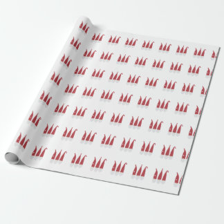 Cadeau Gnomes pour le papier d'emballage de Noël