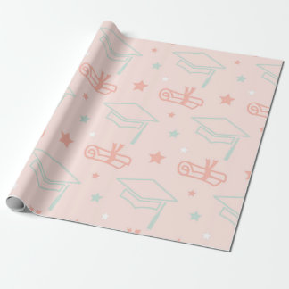 Cadeau Graduation Graduation motif papier d'emballage