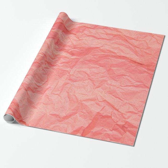Cadeau Gros plan de rides roses vieilli avec papier p (Déroulé)