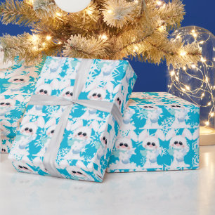 Cadeau Grotte de Noël Papier d'emballage de vacances