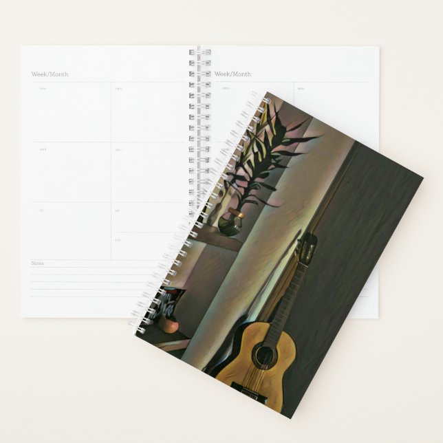 cadeau guitariste cool (Devant avec enveloppe)