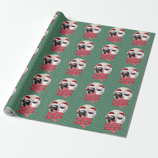 Cadeau "HABIBI saoudien eggs" le vert de papier (Déroulé)