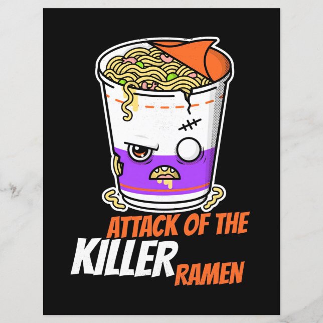 Cadeau Halloween | Attaque Du Ramen (Devant)