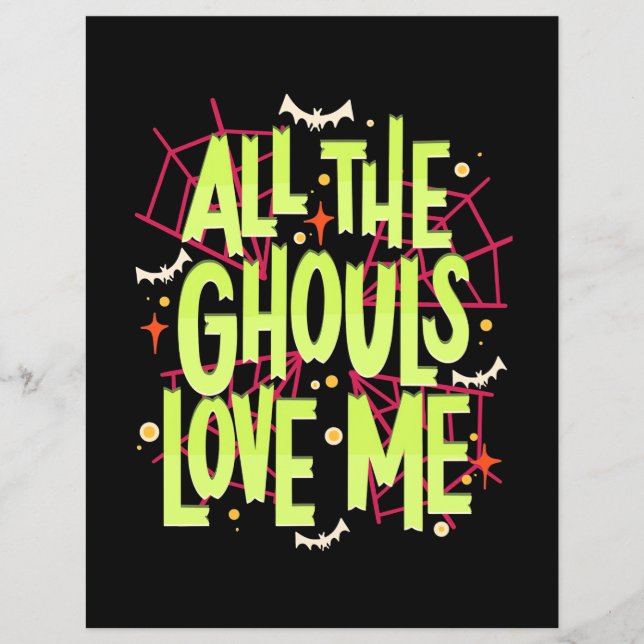 Cadeau Halloween | Tous Les Gouls M'Aiment (Devant)