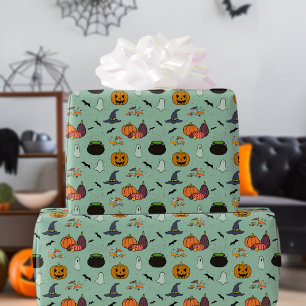 Cadeau Happy Halloween II papier enveloppant