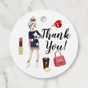 Cadeau Happy Planner girl merci pour les étiquettes