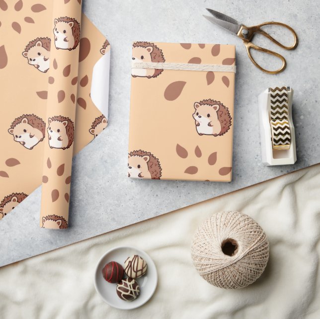 Cadeau Hérisson automne Hérisson sans fil papier Magie (Artisanat)