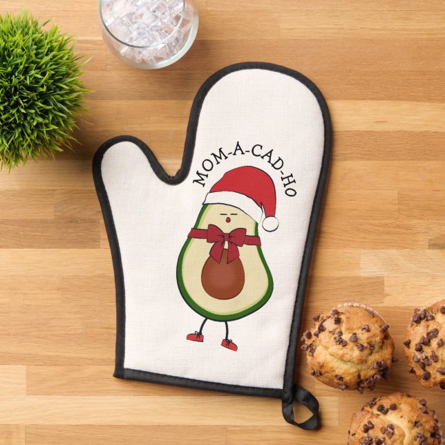 Cadeau Humoristique Père Noël avocado (De haut en bas)