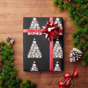 Cadeau Humour de Noël Salle de Bain Papier Toilette Arbre