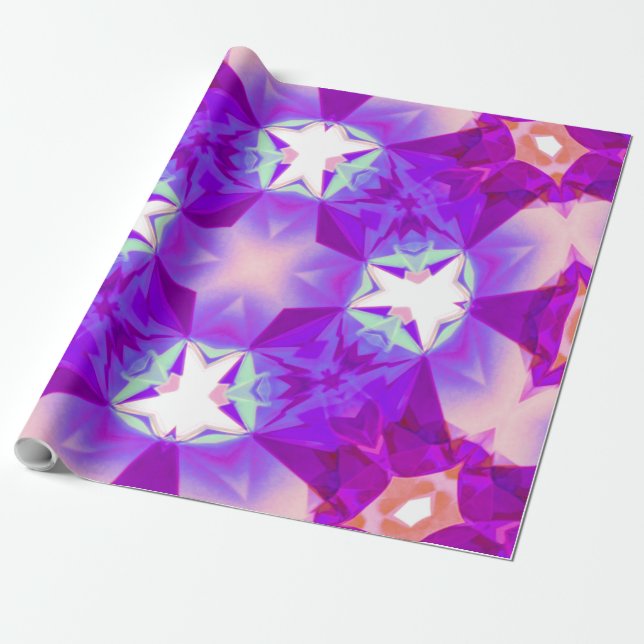 Cadeau Image de diamant pour le papier d'emballage (Déroulé)