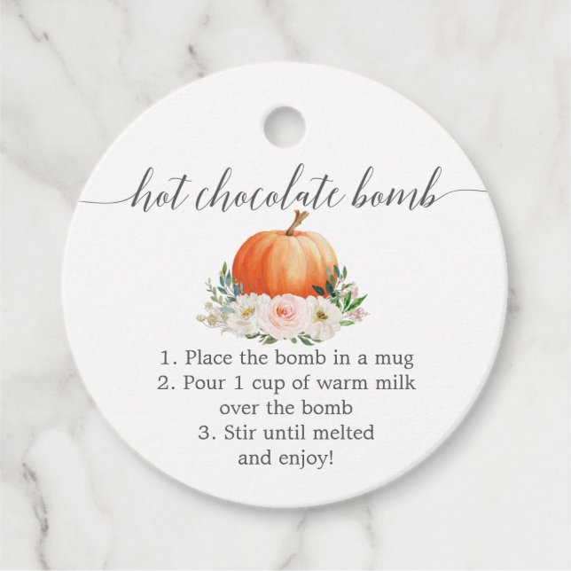 Cadeau Instructions relatives aux étiquettes de la bombe  (Devant)
