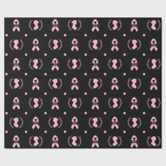 Cadeau Jane Austen Pink Ribbon Wrapper Papier