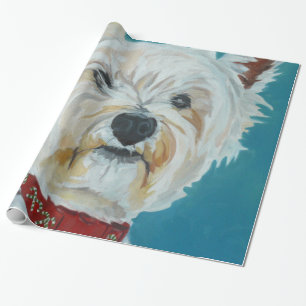 Cadeau Jesse le papier d'emballage de Westie