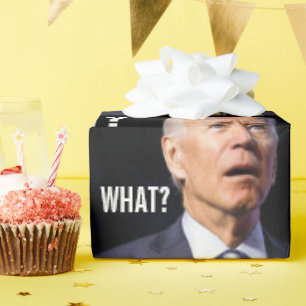CADEAU JOE BIDEN FUNNY CHRISTMAS WRAPPER PAPIER CONFUSÉ