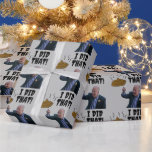CADEAU JOE BIDEN FUNNY POOP CHRISTMAS WRAPPER PAPIER<br><div class="desc">JOE BIDEN J'AI FAIT CE PAPIER DE RÉSERVATION DE POOP</div>