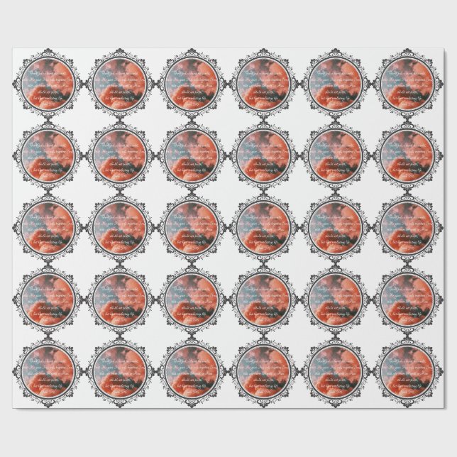 Cadeau John 3:16 Papier d'enveloppement (Plat)