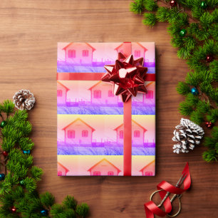 Cadeau Jours Cottages Enveloppement Papier "Ticky Tacky"
