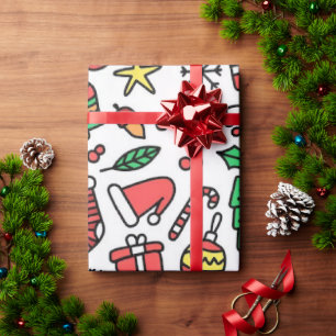 Cadeau Joy 30 po x 30 po Papier d'enrobage