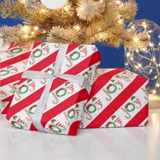 Cadeau Joy Christmas Wrapping Papier (Vacances)