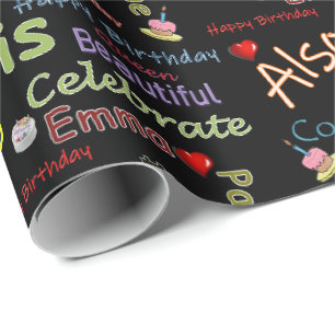 Cadeau Joyeux Anniversaire Papier Emma