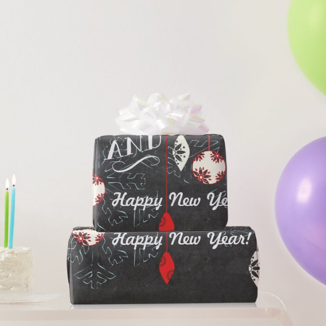 Cadeau Joyeux Jours de Noël Tableau noir papier d'envelop (Cadeaux de fête)