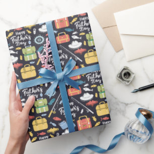 Cadeau Joyeux Papier d'Emballage de la Fête des Pères