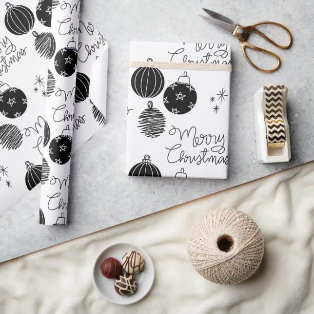 Cadeau Joyeux papier d'emballage de Noël (Artisanat)