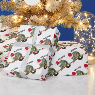 Cadeau Joyeux papier d'enveloppement de Noël Possum