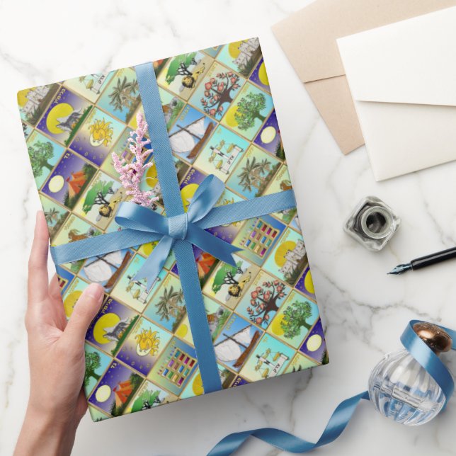 Cadeau Judaïque 12 Tribus D'Israël Art Imprimer Papier (Cadeaux)