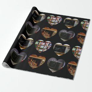 Cadeau La télévision cassée estAssezEnvelopper le papier