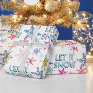 Cadeau Laisser le papier d'enneigement