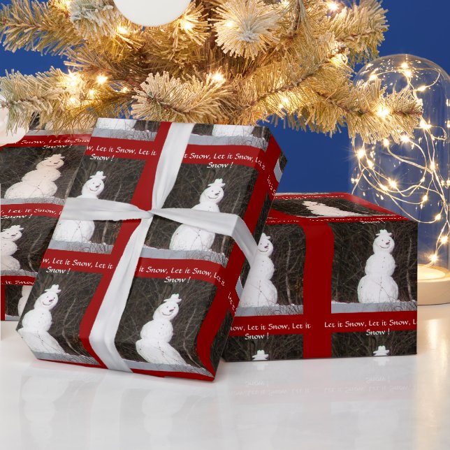 Cadeau Laisser le papier d'enneigement hivernal (Vacances)