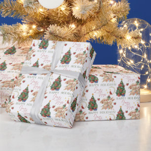 Cadeau L'amour et les câlins Papier Enveloppant Lapin de 