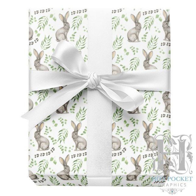 Cadeau Lapins Papier d'Emballage (Créateur téléchargé)
