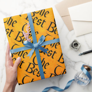 Cadeau Le meilleur papier d'emballage mat